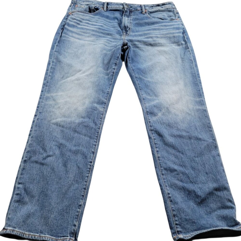 American Eagle Outfitters Men's Straight Jeans - Medium Blue